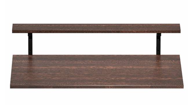 Gustowe Wall Mounted Engineered Wood Study Table with Shelf in Wenge Finish (Matte Finish) by Urban Ladder - - 