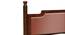 Domino Solid wood Non Storage Bed In Provincial Teak Finish (King Bed Size, Champagne, PROVINCIAL TEAK Finish) by Urban Ladder - - 