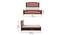 Domino Solid Wood Storage Bed In Provincial Teak (Queen Bed Size, Box Storage Type, PROVINCIAL TEAK Finish) by Urban Ladder - - 