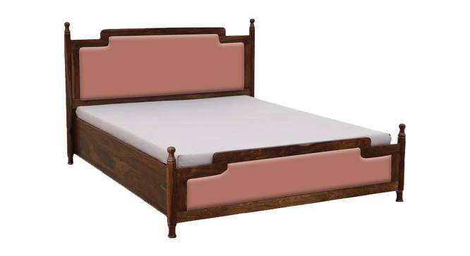 Domino Solid Wood Storage Bed In Provincial Teak (Queen Bed Size, Box Storage Type, PROVINCIAL TEAK Finish) by Urban Ladder - - 