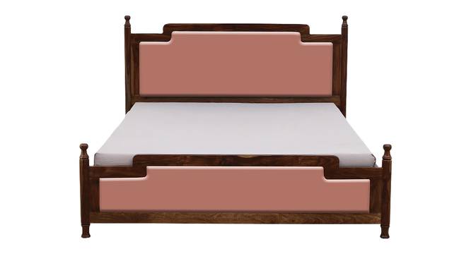 Domino Solid Wood Storage Bed In Provincial Teak (Queen Bed Size, Box Storage Type, PROVINCIAL TEAK Finish) by Urban Ladder - - 