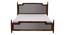 Domino Solid Wood Storage Bed In Provincial Teak (Queen Bed Size, Box Storage Type, PROVINCIAL TEAK Finish) by Urban Ladder - - 