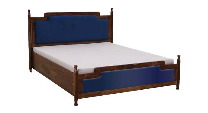 Domino Solid Wood Storage Bed In Provincial Teak (Queen Bed Size, Box Storage Type, PROVINCIAL TEAK Finish) by Urban Ladder - - 