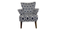 Calypso Accent Chair - Blue (Blue) by Urban Ladder - - 