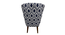 Calypso Accent Chair - Blue (Blue) by Urban Ladder - - 