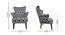 Calypso Accent Chair - Blue (Blue) by Urban Ladder - - 
