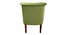 Luna Accent Chair - Green (Green) by Urban Ladder - - 