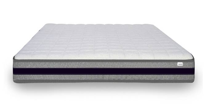 Relaxgrid with High Density Queen Size Mattress (Grey, Queen Mattress Type, 10 in Mattress Thickness (in Inches), 75 x 66 in Mattress Size) by Urban Ladder - - 