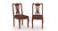 Samuel Solid Wood 6 Seater Dining Set (HONEY Finish) by Urban Ladder - - 