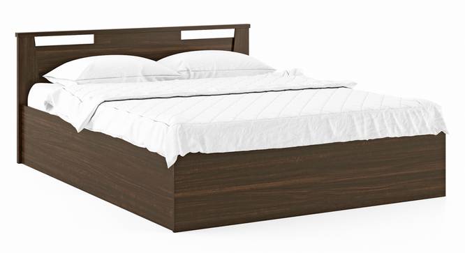 Pavis Storage Bed (Queen Bed Size, Box Storage Type, Californian Walnut Finish) by Urban Ladder - - 