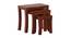 Hermes Solid Wood Nested Table - Set Of 3 (Honey Oak Finish) by Urban Ladder - - 