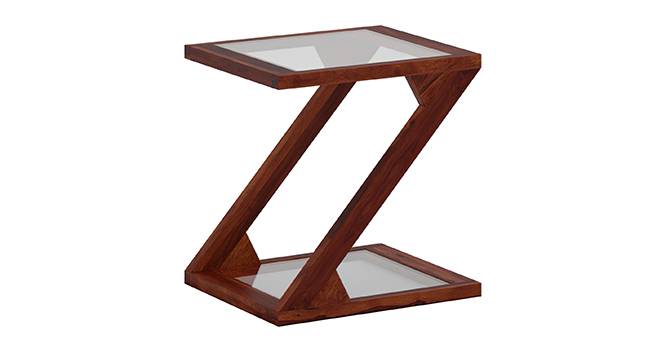 Zanotti Solid Wood Side Table (Natural Finish) by Urban Ladder - - 