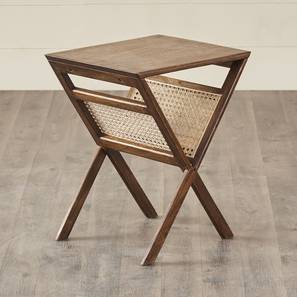 globally indian Arnold Solid Wood Side Table in Natural Finish-picture-14