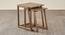 Dresden Solid Wood Nested Table - Set Of 2 (Natural Finish) by Urban Ladder - - 