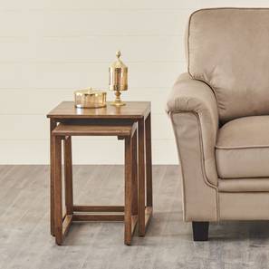 Dresden Solid Wood Side Table in Natural Finish-image-24
