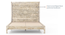 Anokhi Solid Wood Bed - Finish - Rustic white (King Bed Size, Rustic White Finish) by Urban Ladder - - 