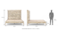 Anokhi Solid Wood Bed - Finish - Rustic white (King Bed Size, Rustic White Finish) by Urban Ladder - - 