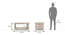 Anokhi Coffee Table -Finish - Rustic white (Rustic White Finish) by Urban Ladder - - 