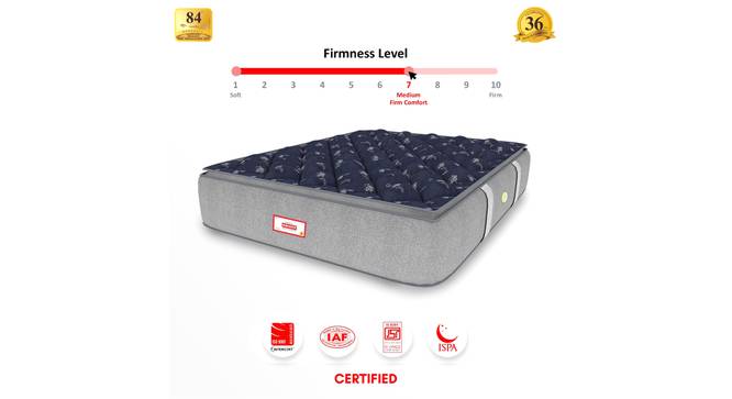 Coirfit Luxurino Pillow Top Single Size Mattress (Blue, Single Mattress Type, 10 in Mattress Thickness (in Inches), 78 x 30 in Mattress Size) by Urban Ladder - - 
