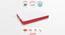Coirfit Bone Zone Single Size Mattress (Single Mattress Type, 6 in Mattress Thickness (in Inches), Maroon, 72 x 35 in Mattress Size) by Urban Ladder - - 