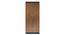 Coral 2 Door Wardrobe In Mexican Walnut Color (Choco Walnut Finish) by Urban Ladder - Design 1 Front View - 880666