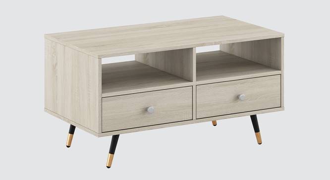 Breeze Coffee Table (Light Oak Finish) by Urban Ladder - Design 1 Side View - 880670