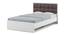 Axel Double Bed Without Storage (Double Bed Size, Frosty White Finish) by Urban Ladder - Ground View Design 1 - 880671