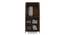 Coral 2 Door Wardrobe In Mexican Walnut Color (Choco Walnut Finish) by Urban Ladder - Design 1 Rear View - 880688