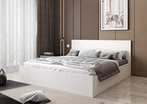 Carnival Engineered Wood King Size Box Storage Bed in Frosty White Finish-image-29