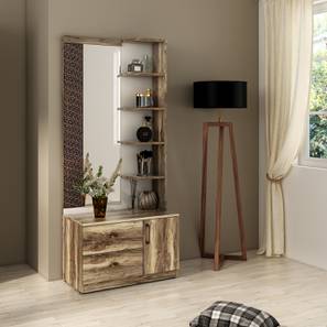 Dressers Mirrors In Faridabad Design Victoria Engineered Wood Dressing Table in Melamine Finish