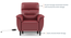 Maurice Leather Recliner (Maroon, One Seater) by Urban Ladder - - 880779