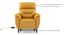 Maurice Leather Recliner (Yellow, One Seater) by Urban Ladder - - 880788