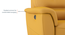 Maurice Leather Recliner (Yellow, One Seater) by Urban Ladder - - 880791