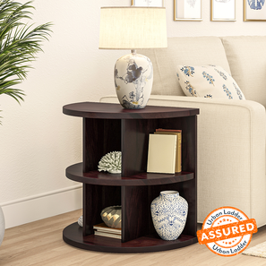 Open Side Tables End Tables Design Newton Solid Wood Side Table in Mahogany