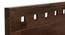 Erinnyes Solidwood Headbord With Box Storage - Queen Engineered Wood Bed (Walnut Finish, Brown, Queen Bed Size, Box Storage Type) by Urban Ladder - - 