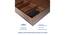 Erinnyes Solidwood Headbord With Box Storage - Queen Engineered Wood Bed (Walnut Finish, Brown, Queen Bed Size, Box Storage Type) by Urban Ladder - - 