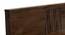 Graces Solidwood Headbord With Box Storage - Queen Engineered Wood Bed (Walnut Finish, Brown, Queen Bed Size, Box Storage Type) by Urban Ladder - - 