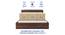 Styx Solidwood Headbord With Box Storage - Queen Engineered Wood Bed (Walnut Finish, Brown, Queen Bed Size, Box Storage Type) by Urban Ladder - - 881044