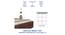 Styx Solidwood Headbord With Box Storage - Queen Engineered Wood Bed (Walnut Finish, Brown, Queen Bed Size, Box Storage Type) by Urban Ladder - - 881046