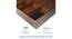 Styx Solidwood Headbord With Box Storage - Queen Engineered Wood Bed (Walnut Finish, Brown, Queen Bed Size, Box Storage Type) by Urban Ladder - - 881049