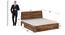 Samriddh Solid Wood Drawer Storage Bed (King Bed Size, Drawer Storage Type, PROVINCIAL TEAK Finish) by Urban Ladder - - 
