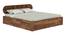 Woodwhiz Solid Wood Bed with Storage in Provincial Teak (King Bed Size, Box Storage Type, PROVINCIAL TEAK Finish) by Urban Ladder - - 