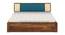 Boho Bliss Solid Wood Storage Bed (King Bed Size, Box Storage Type, PROVINCIAL TEAK Finish) by Urban Ladder - - 