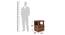 Woodwhiz Solid Wood Bedside Table in Provincial Teak (PROVINCIAL TEAK Finish) by Urban Ladder - - 