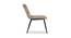 Leticia Lounger Chair Matte Finish (Beige) by Urban Ladder - Rear View Design 1 - 881729