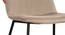 Leticia Lounger Chair Matte Finish (Beige) by Urban Ladder - Design 1 Close View - 881739
