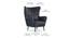 Lindsey Lounger Chair Matte Finish (Blue) by Urban Ladder - Design 1 Side View - 881760