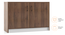 Alex Shoe Cabinet (Classic Walnut Finish, 12 pair Configuration) by Urban Ladder - - 