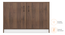 Alex Shoe Cabinet (Classic Walnut Finish, 12 pair Configuration) by Urban Ladder - - 