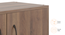 Alex Shoe Cabinet (Classic Walnut Finish, 18 pair Configuration) by Urban Ladder - - 